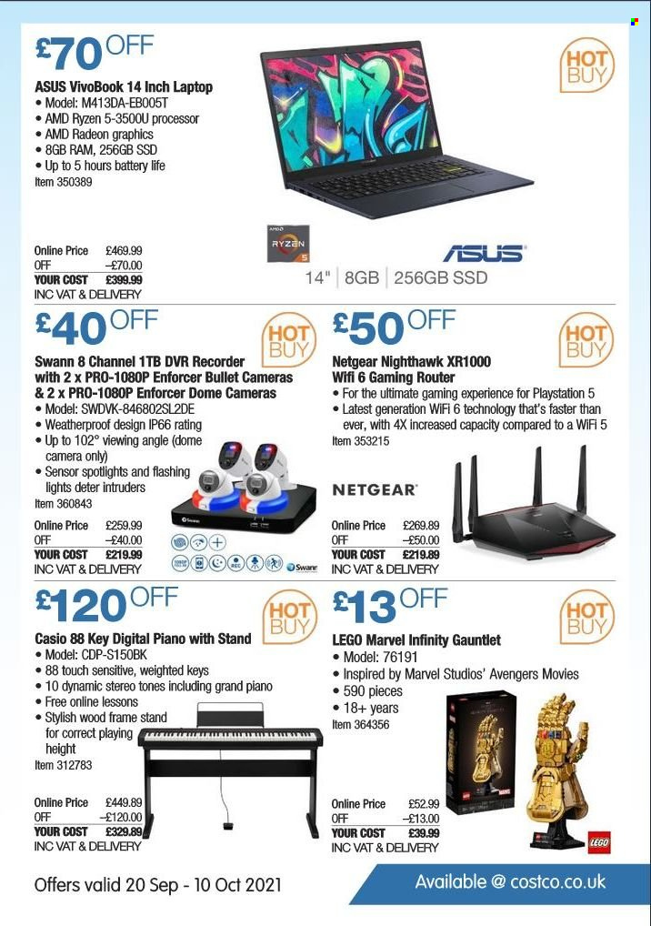 Costco offer  - 20.9.2021 - 10.10.2021. Page 21.