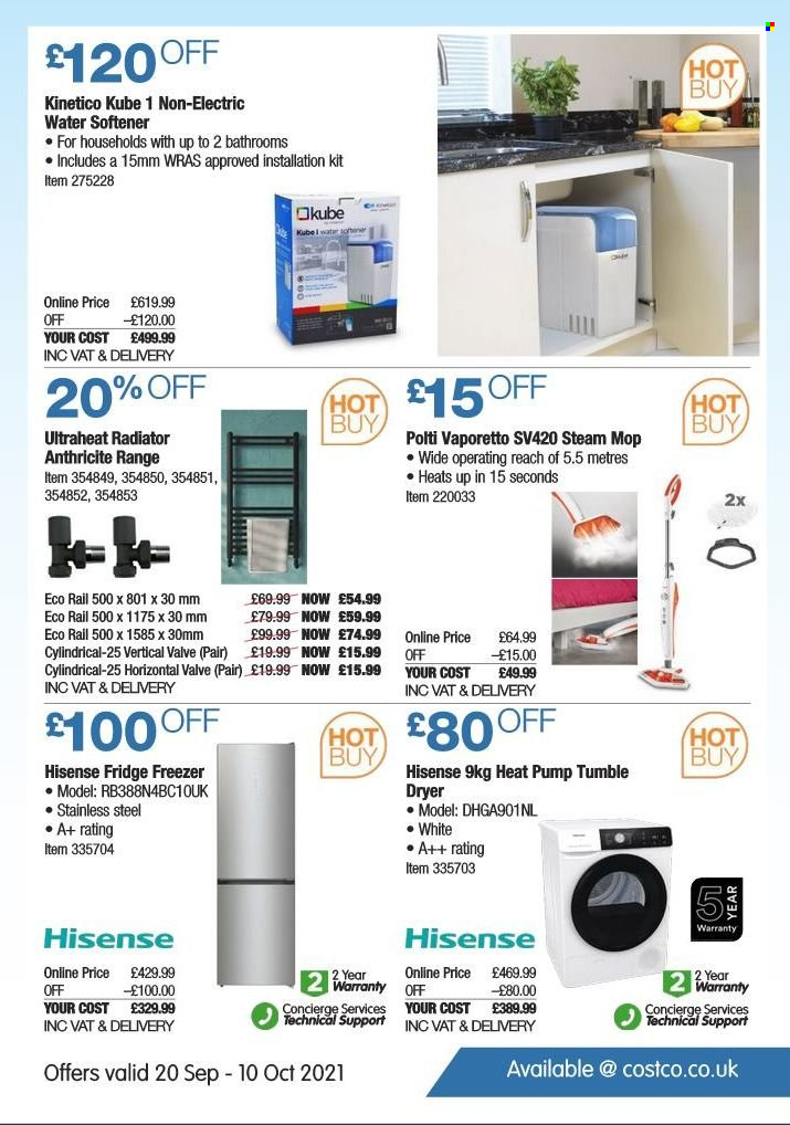 Costco offer  - 20.9.2021 - 10.10.2021. Page 25.