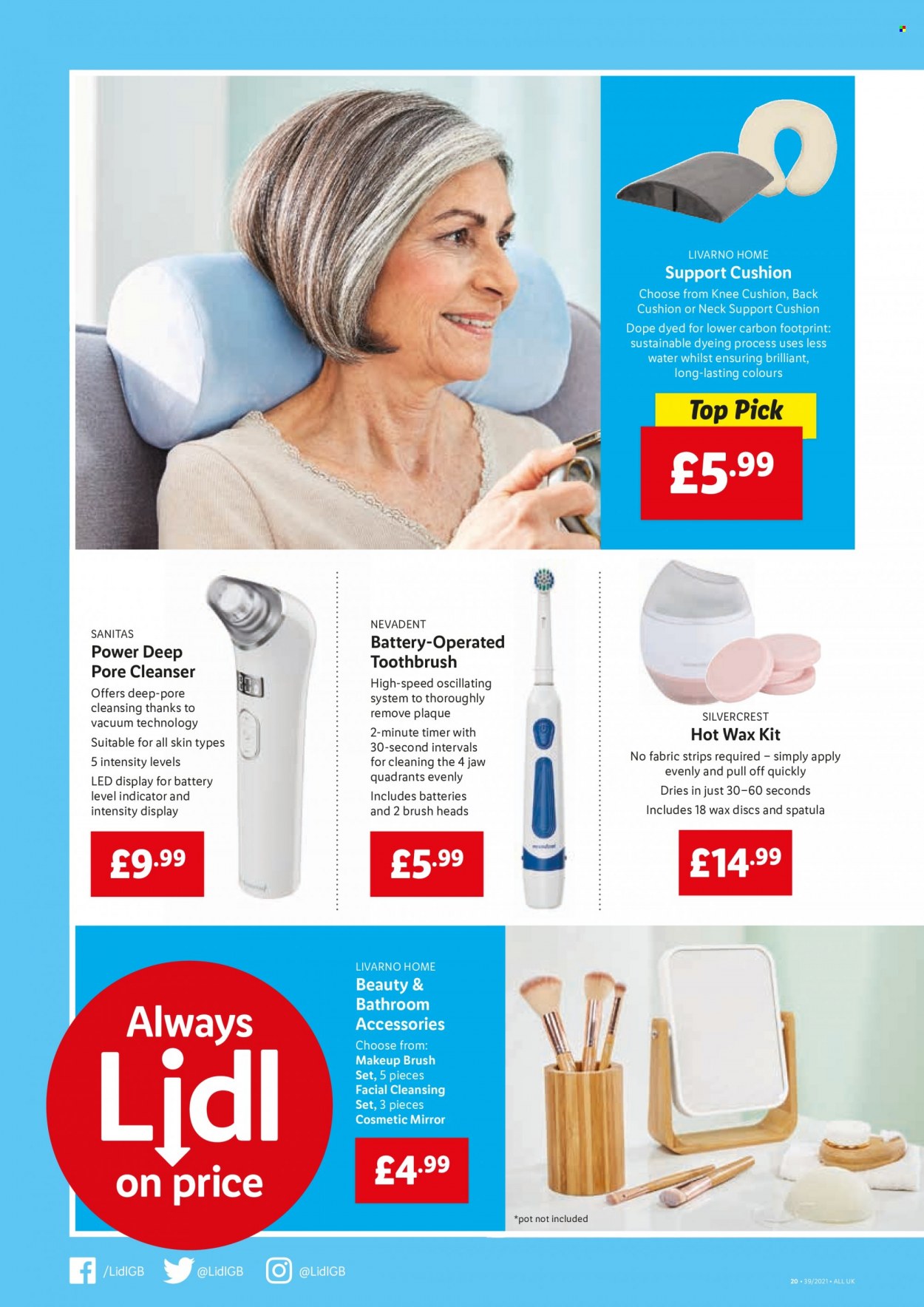 Lidl offer  - 30.9.2021 - 6.10.2021. Page 18.