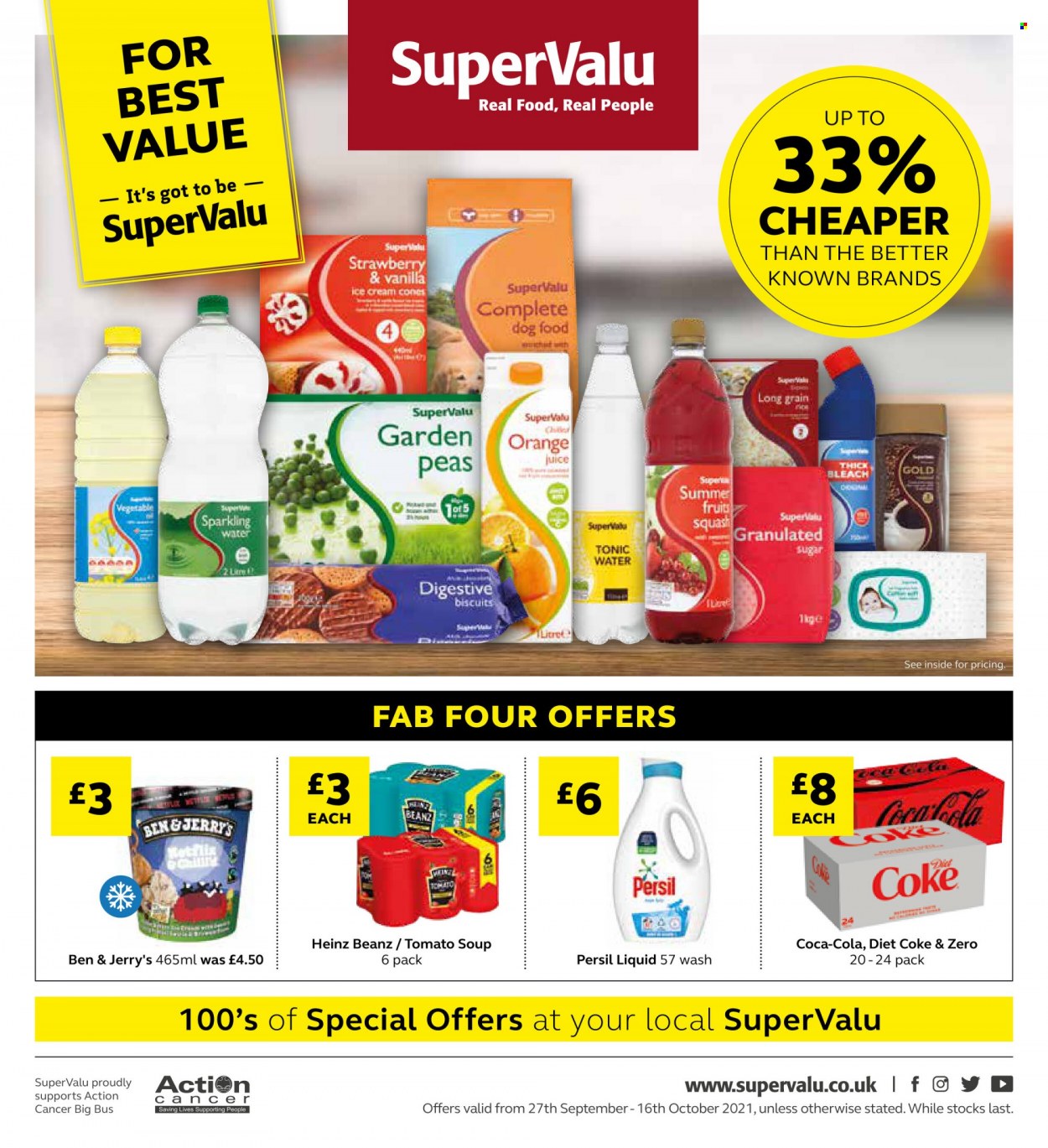 SuperValu offer  - 27.9.2021 - 16.10.2021. Page 1.