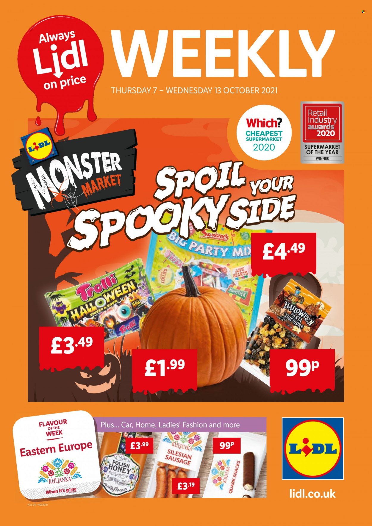 Lidl offer  - 7.10.2021 - 13.10.2021. Page 1.