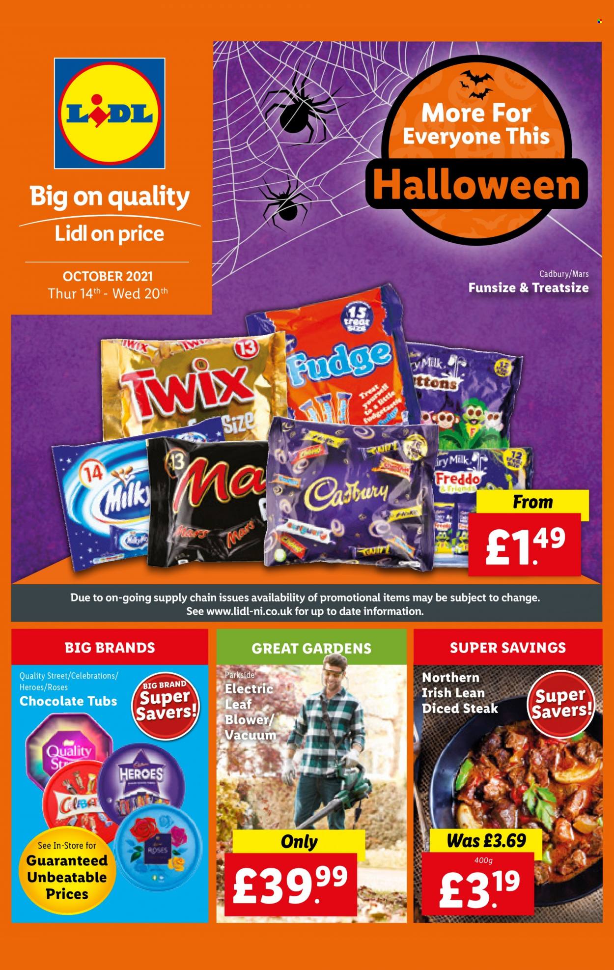 Lidl offer  - 14.10.2021 - 20.10.2021. Page 1.
