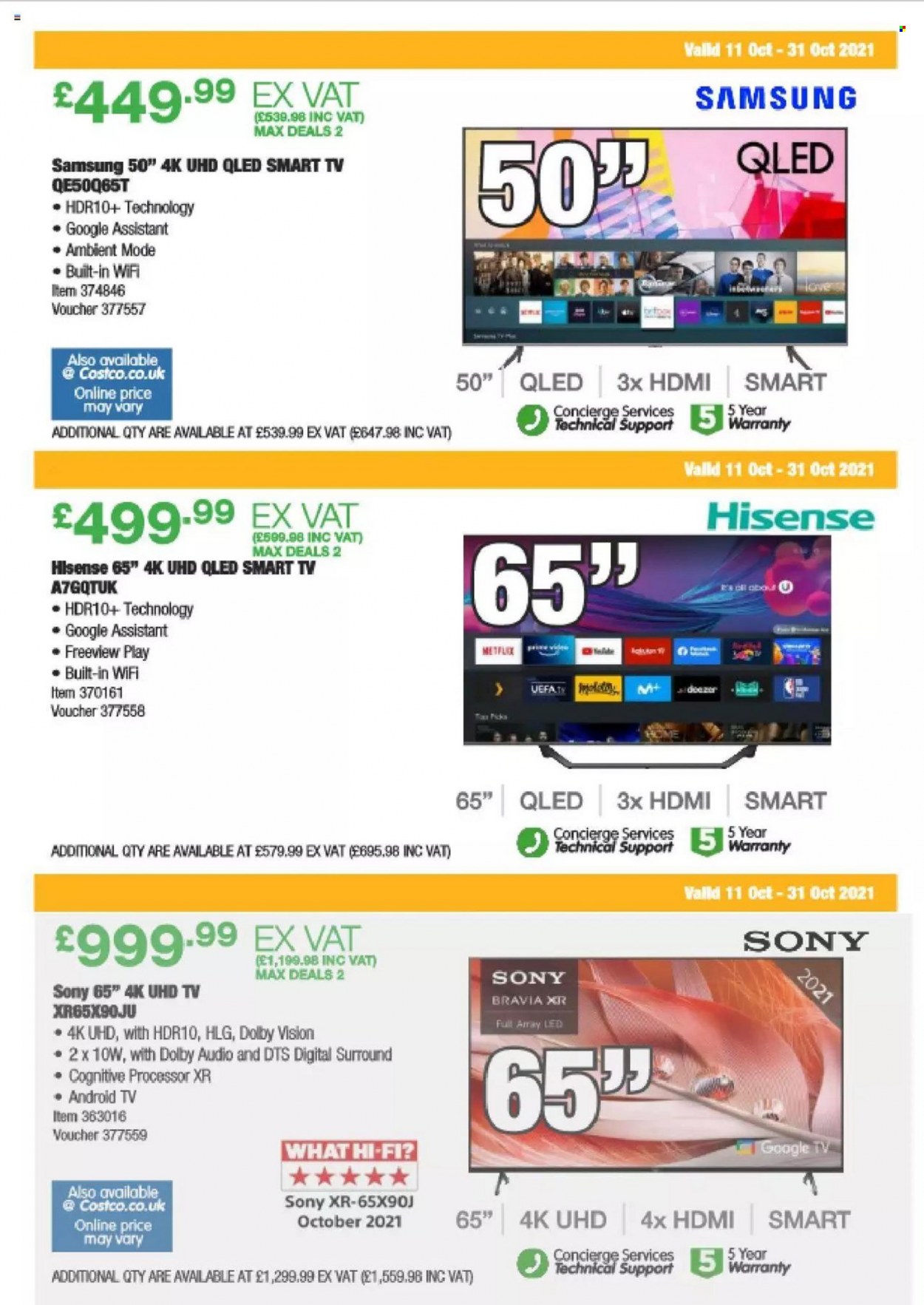 Costco offer  - 11.10.2021 - 31.10.2021. Page 2.