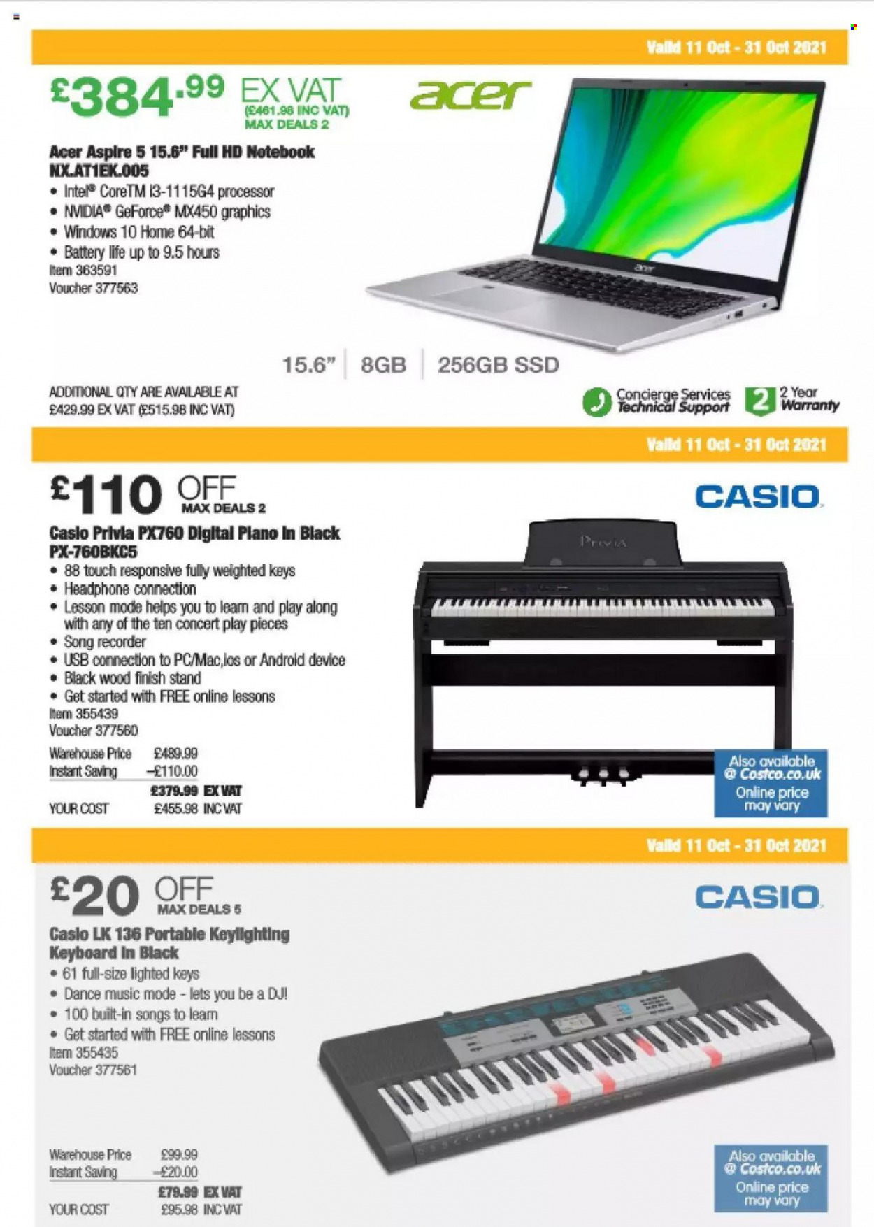 Costco offer  - 11.10.2021 - 31.10.2021. Page 4.