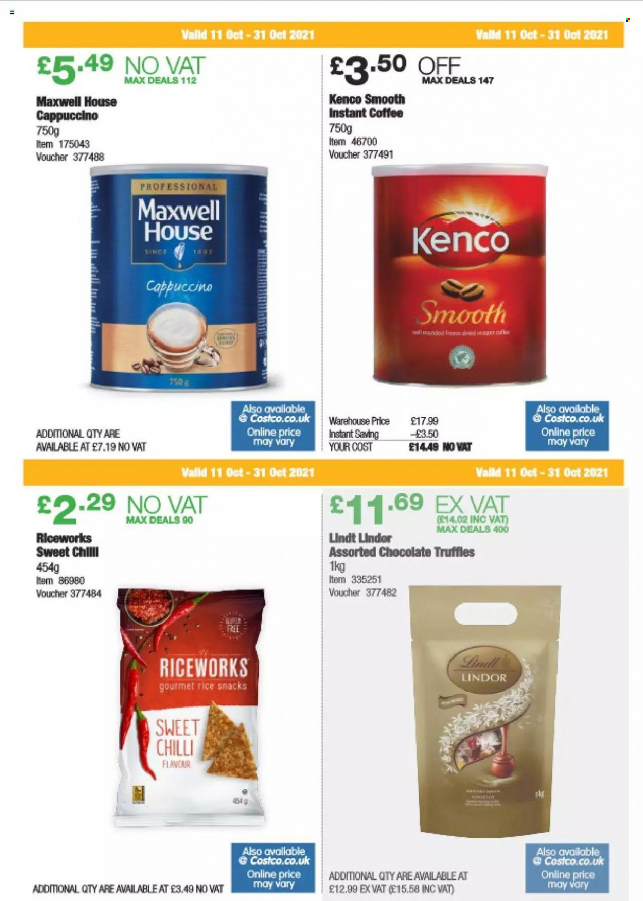 Costco offer  - 11.10.2021 - 31.10.2021. Page 20.