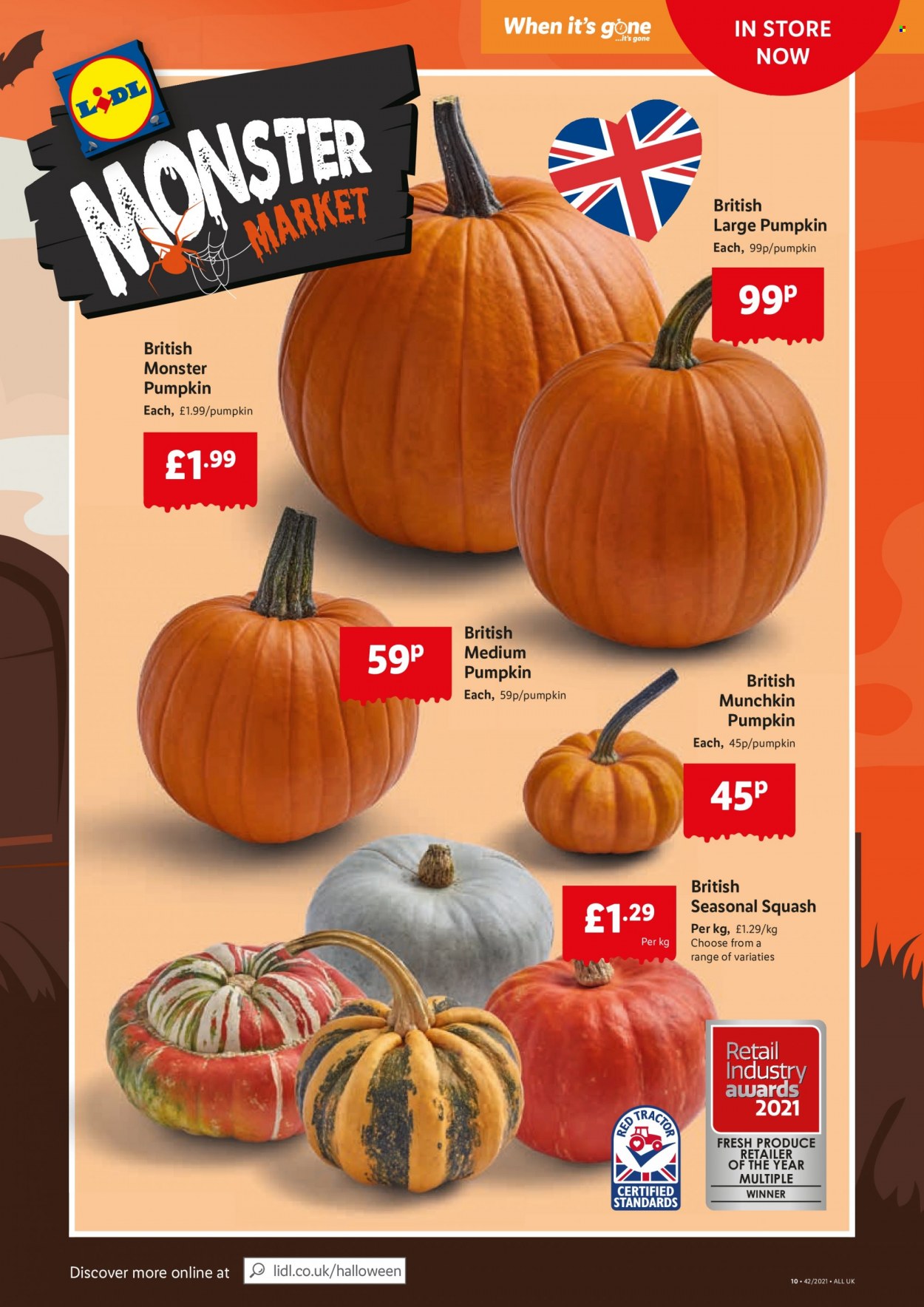 Lidl offer  - 21.10.2021 - 27.10.2021. Page 10.