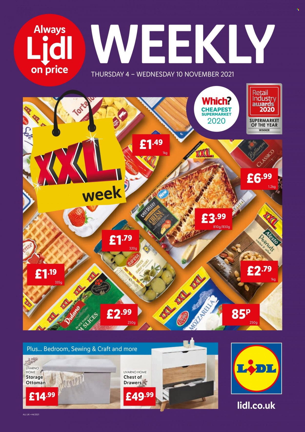 Lidl offer  - 4.11.2021 - 10.11.2021. Page 1.