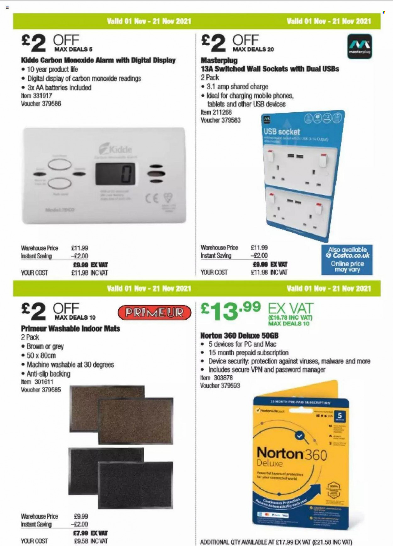 Costco offer  - 1.11.2021 - 21.11.2021. Page 5.