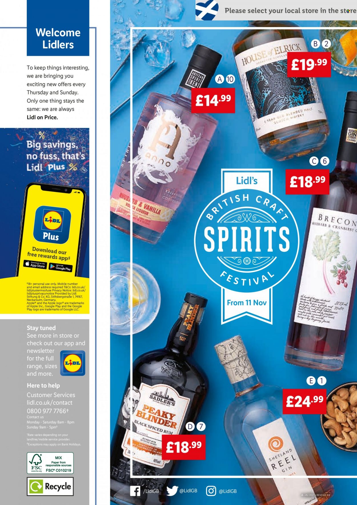 Lidl offer  - 11.11.2021 - 17.11.2021. Page 2.