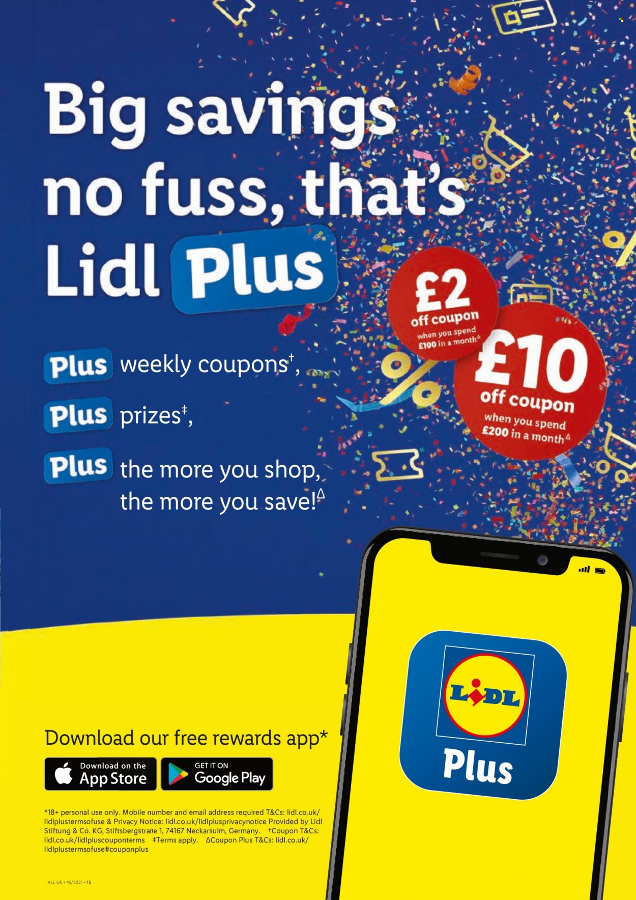 Lidl offer  - 11.11.2021 - 17.11.2021. Page 13.