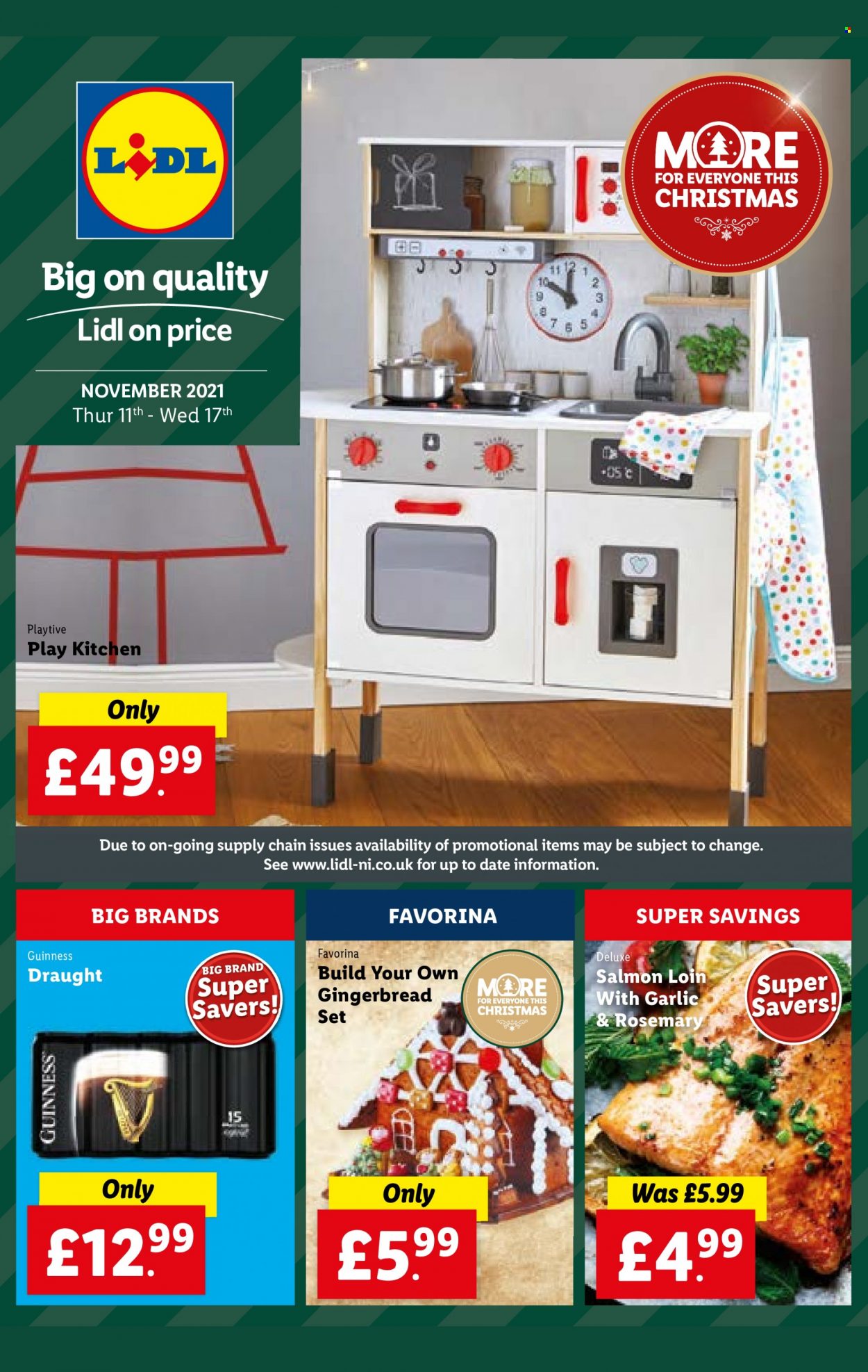 Lidl offer  - 11.11.2021 - 17.11.2021. Page 1.