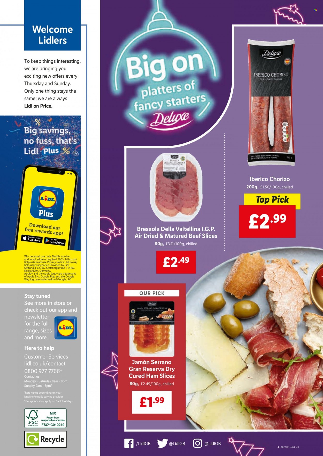 Lidl offer  - 18.11.2021 - 24.11.2021. Page 2.