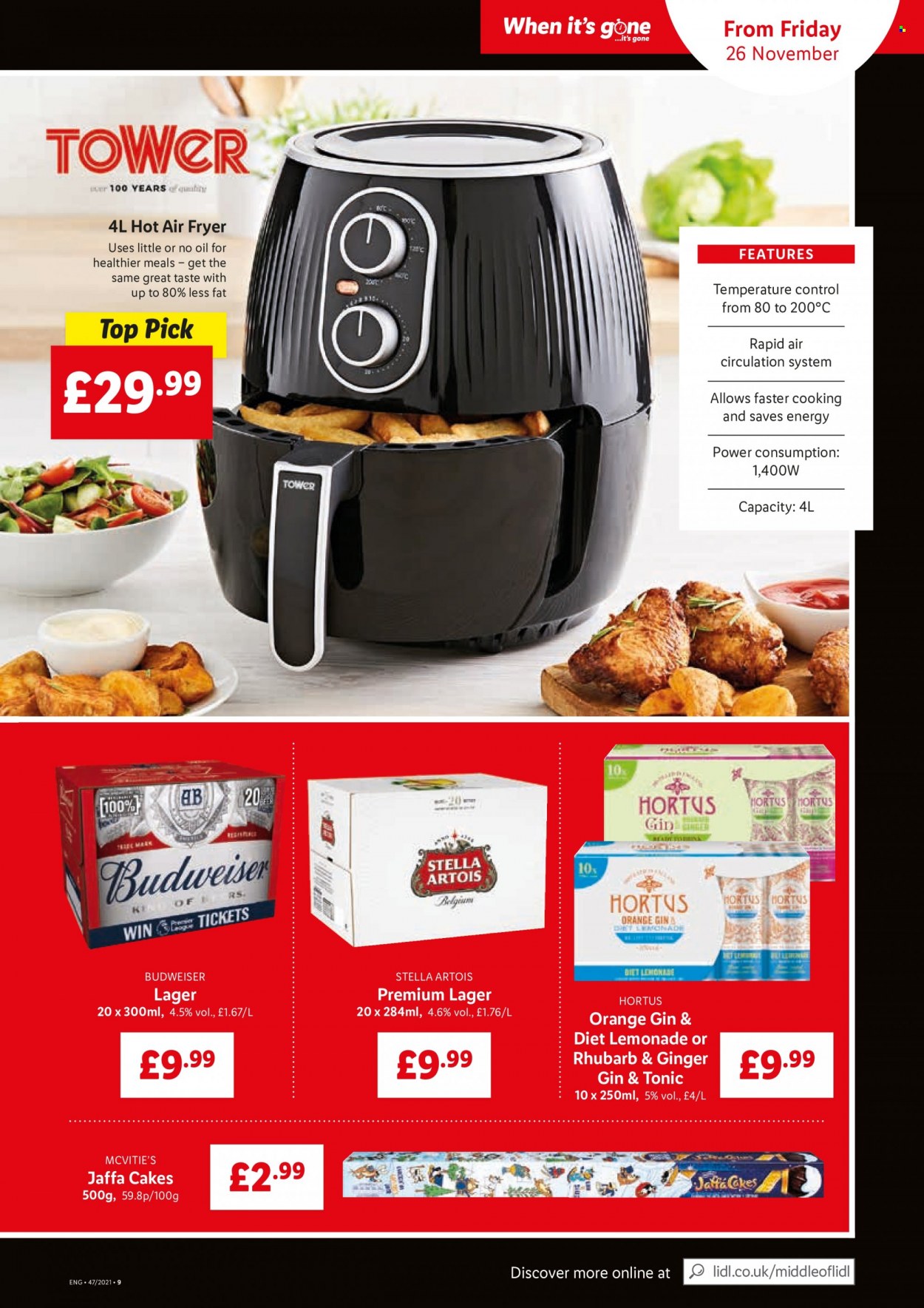 Lidl offer  - 25.11.2021 - 1.12.2021. Page 9.