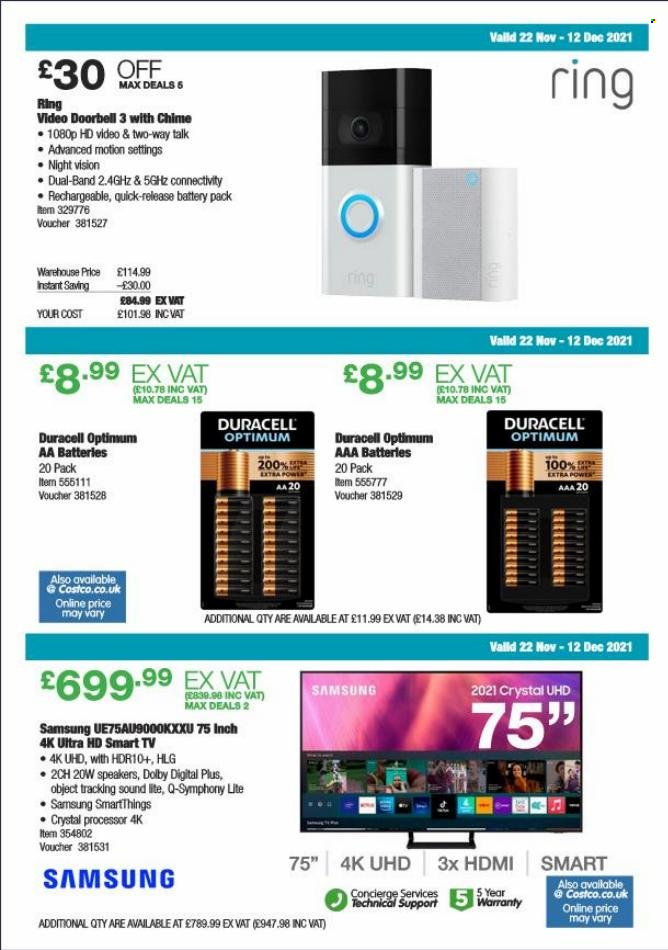 Costco offer  - 22.11.2021 - 12.12.2021. Page 2.