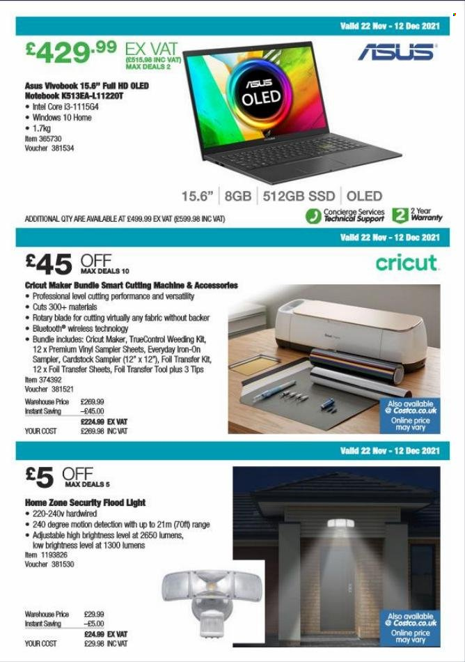 Costco offer  - 22.11.2021 - 12.12.2021. Page 3.