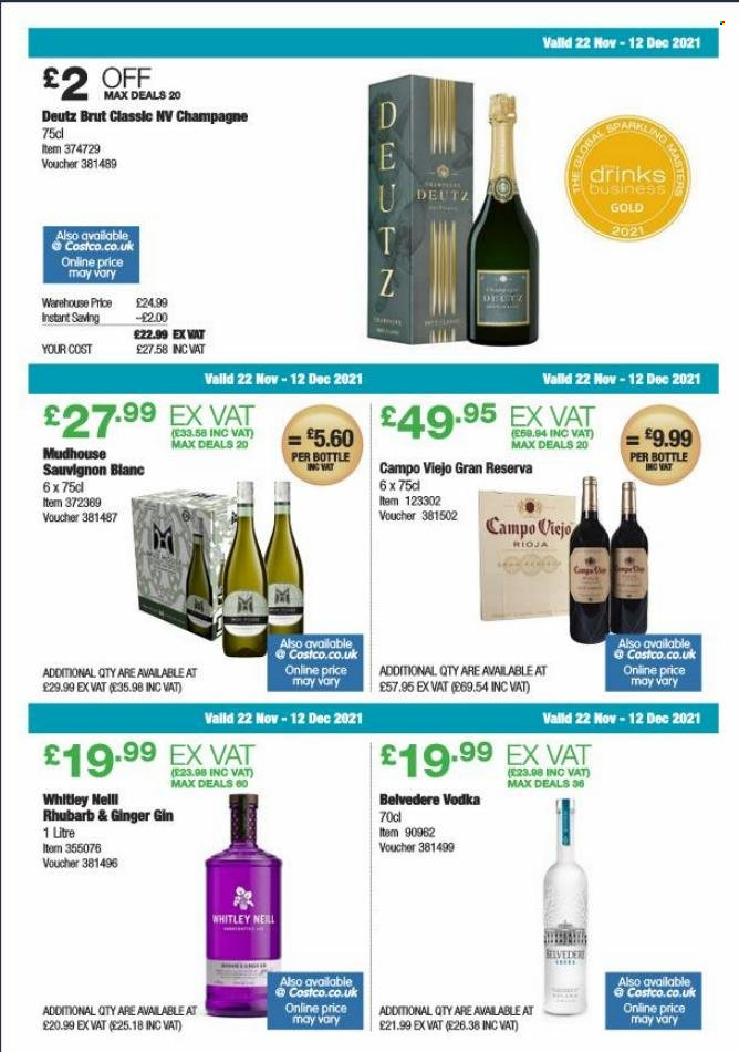 Costco offer  - 22.11.2021 - 12.12.2021. Page 12.