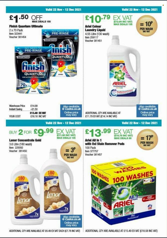 Costco offer  - 22.11.2021 - 12.12.2021. Page 19.
