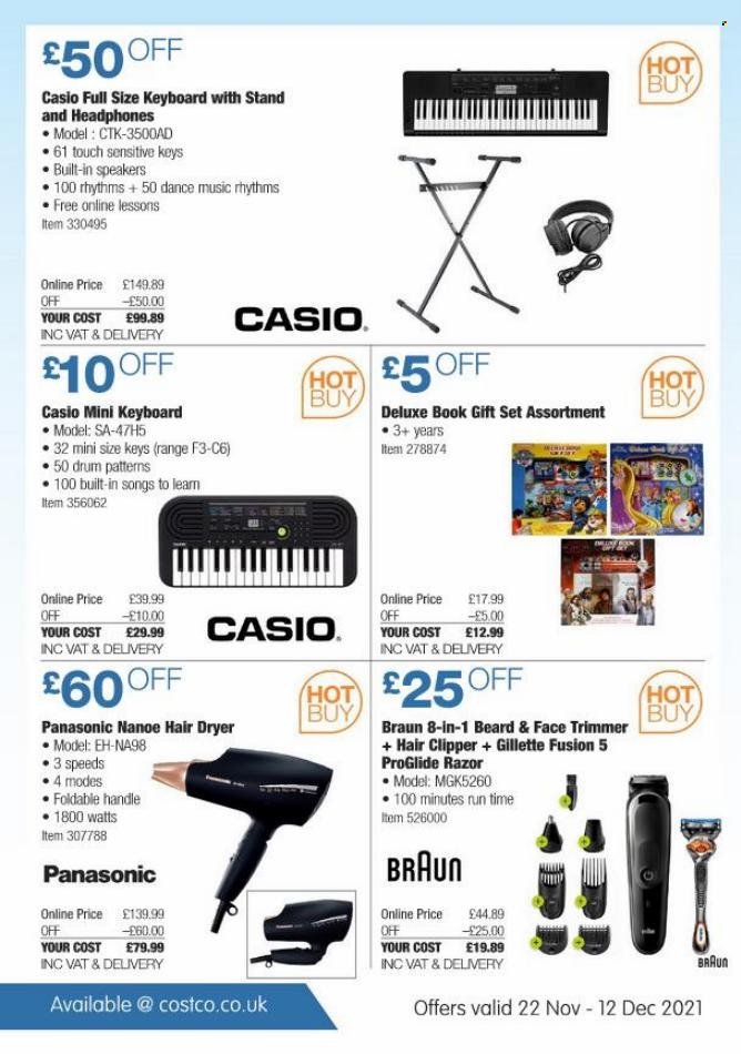 Costco offer  - 22.11.2021 - 12.12.2021. Page 30.