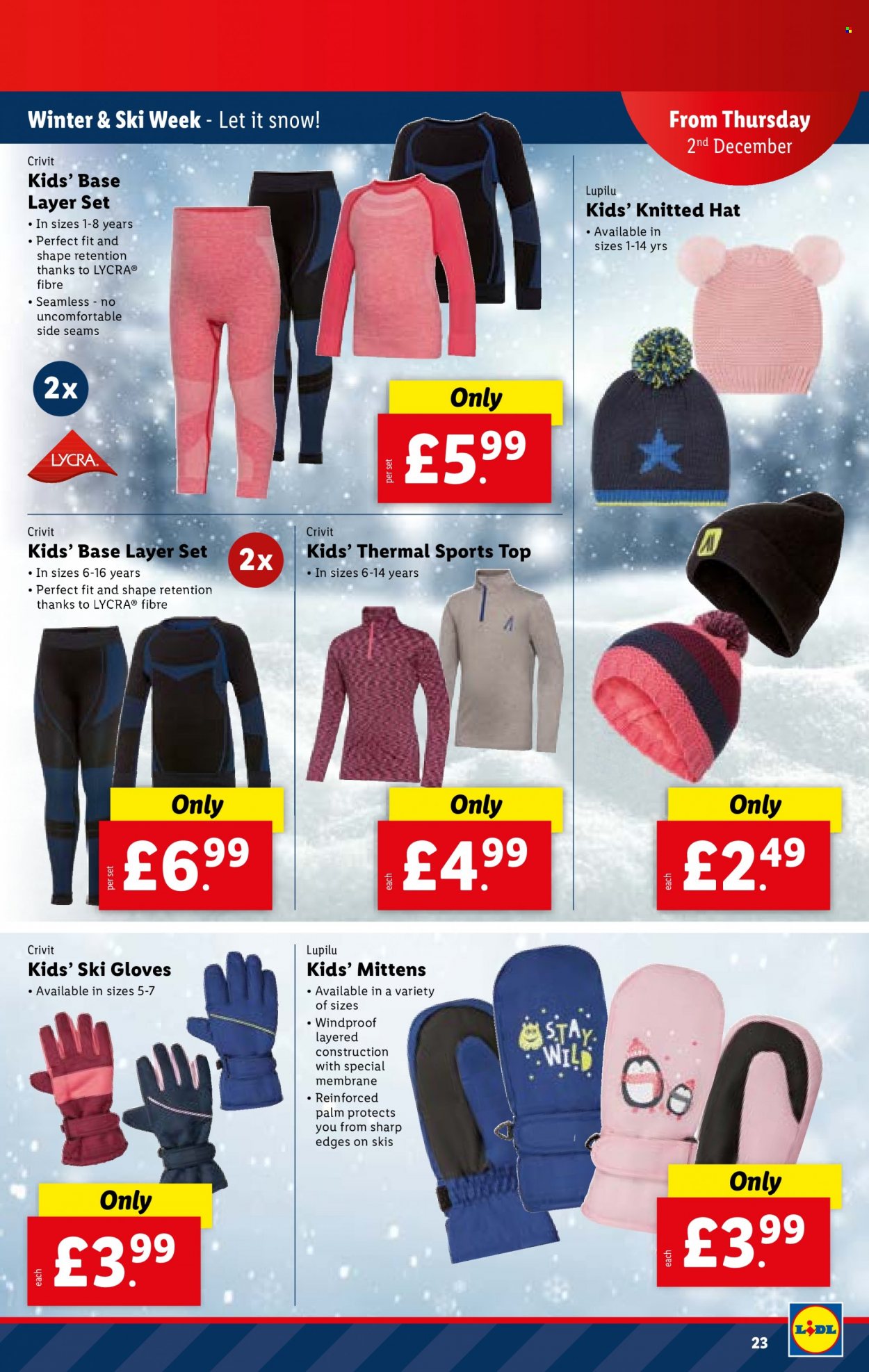 Lidl offer  - 2.12.2021 - 8.12.2021. Page 23.