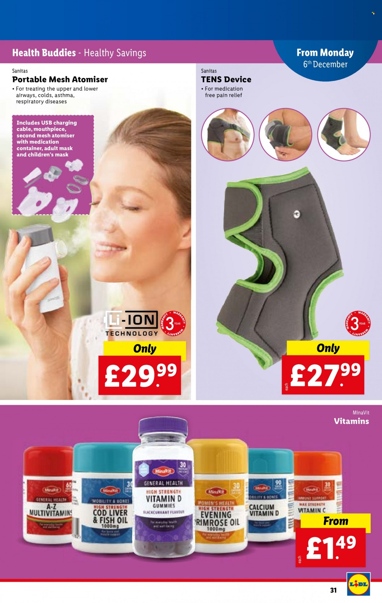 Lidl offer  - 2.12.2021 - 8.12.2021. Page 31.