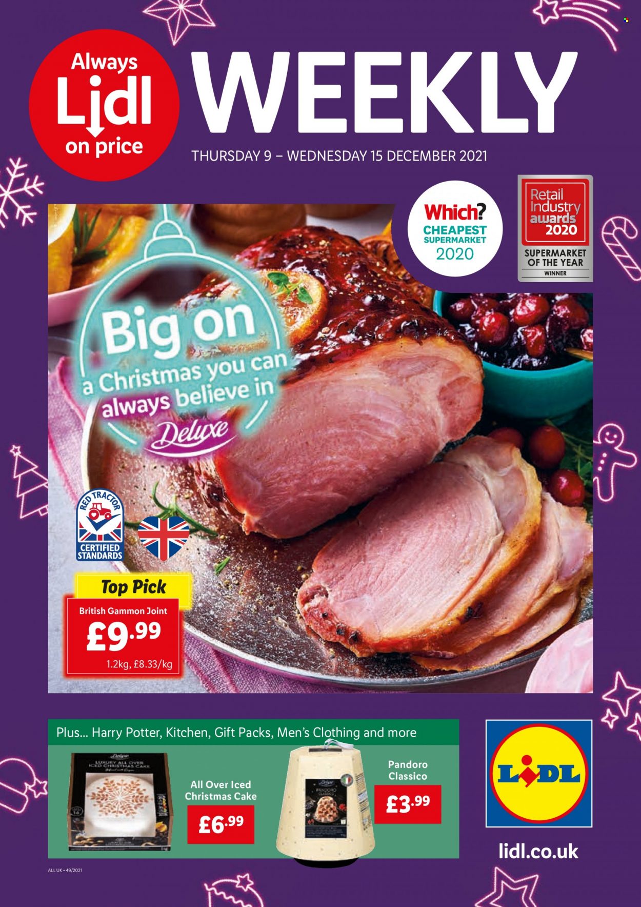 Lidl offer  - 9.12.2021 - 15.12.2021. Page 1.