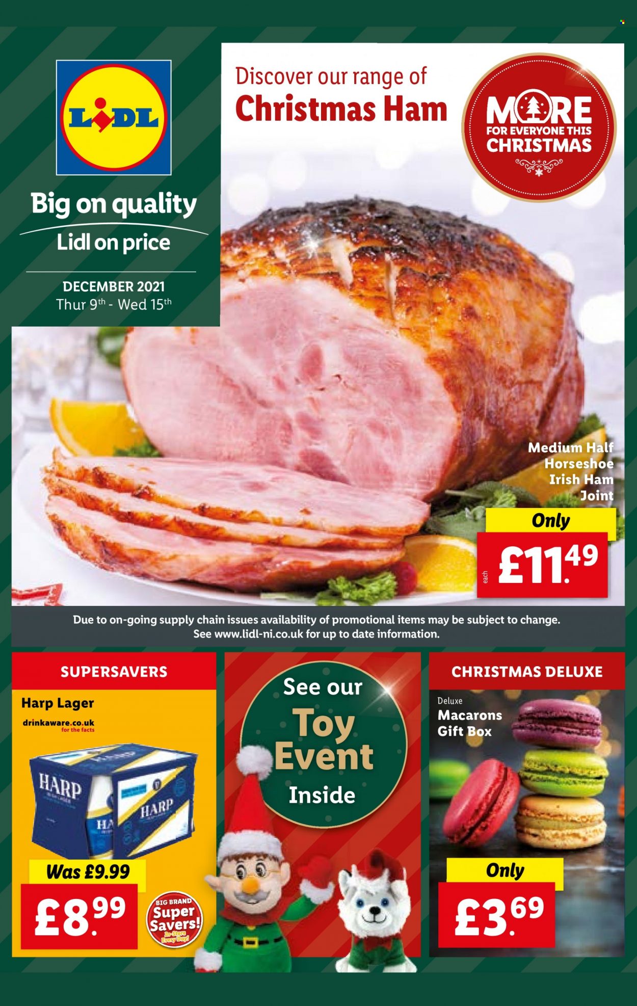 Lidl offer  - 9.12.2021 - 15.12.2021. Page 1.