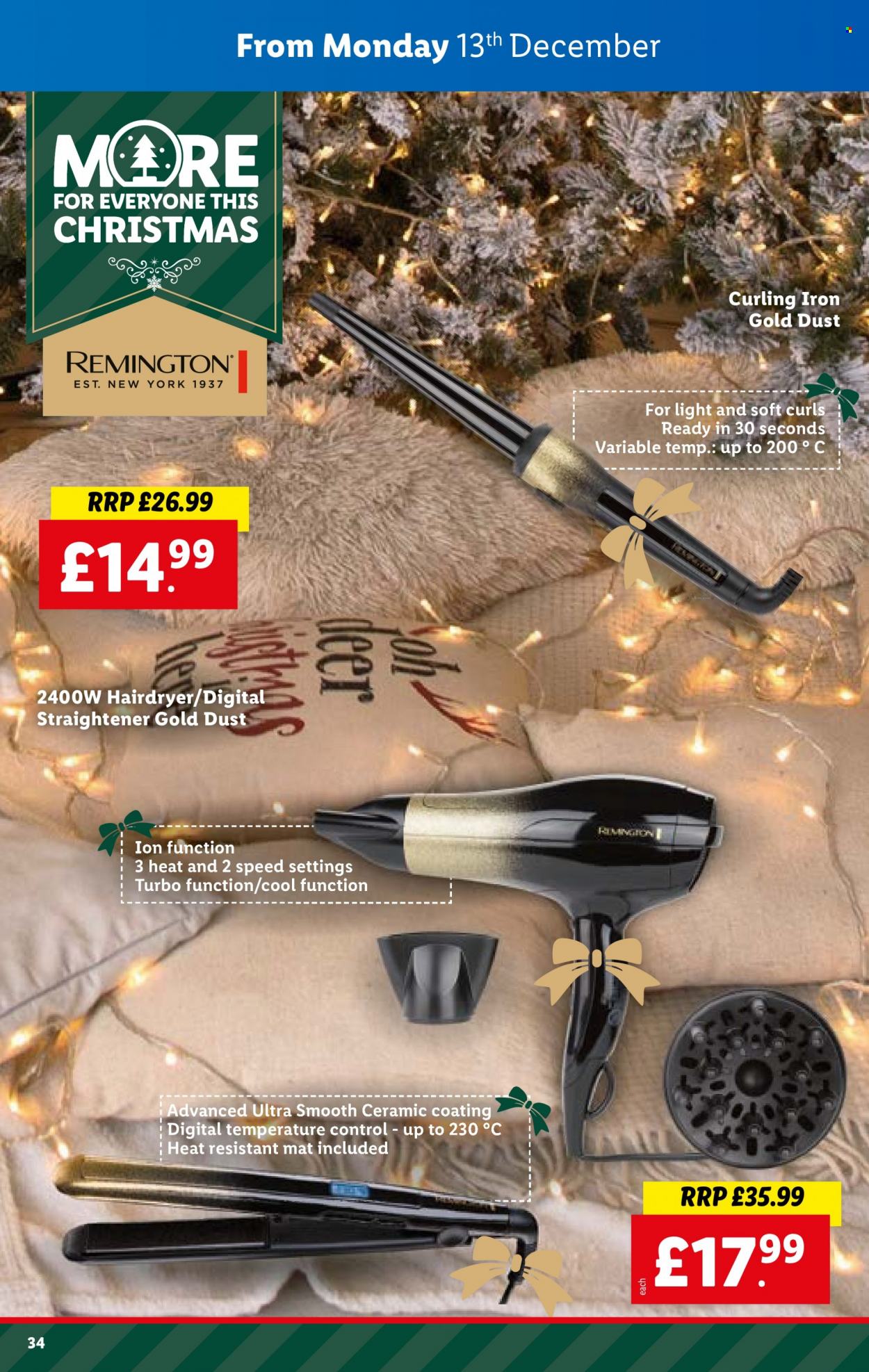 Lidl offer  - 9.12.2021 - 15.12.2021. Page 34.