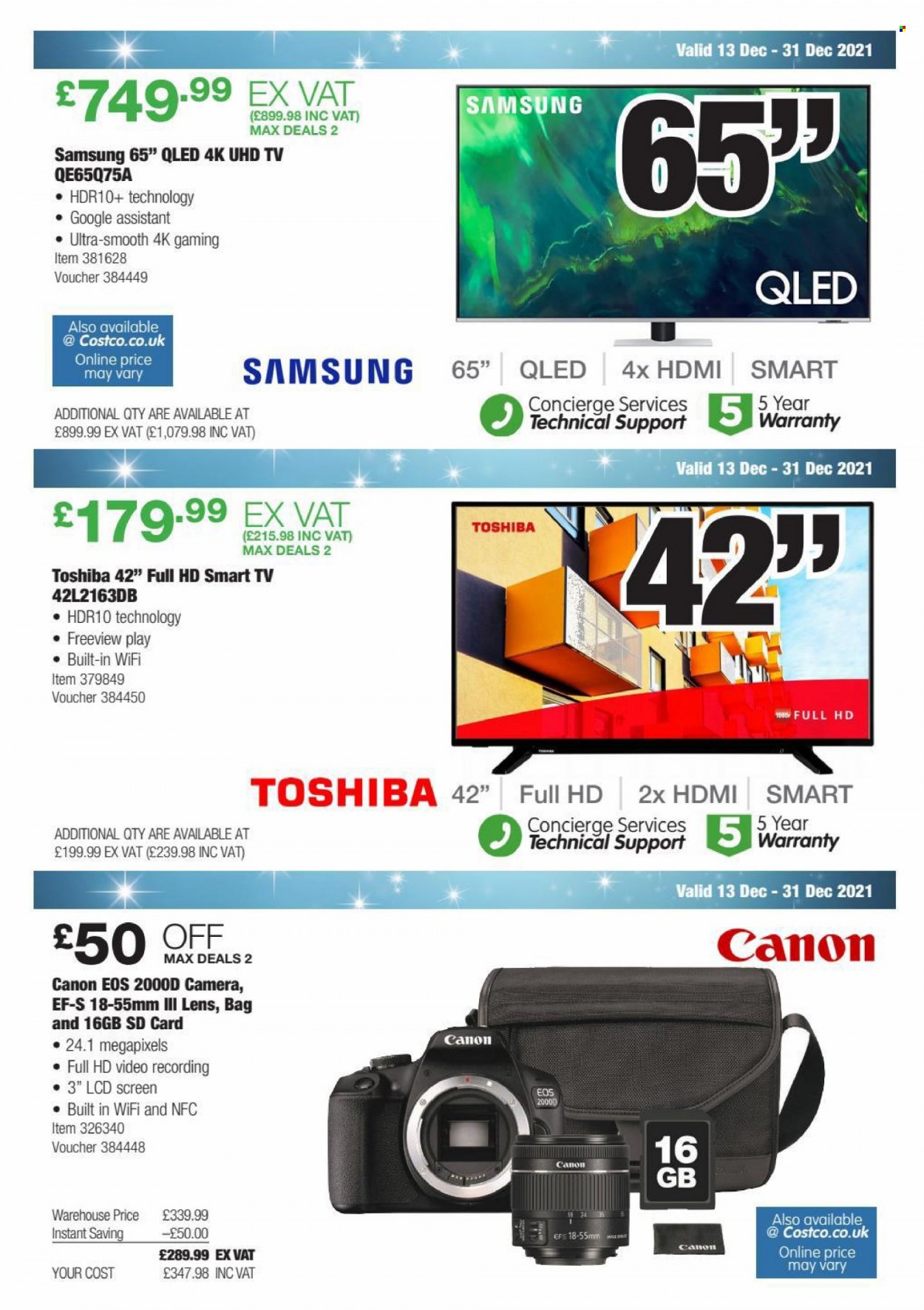 Costco offer  - 13.12.2021 - 31.12.2021. Page 2.