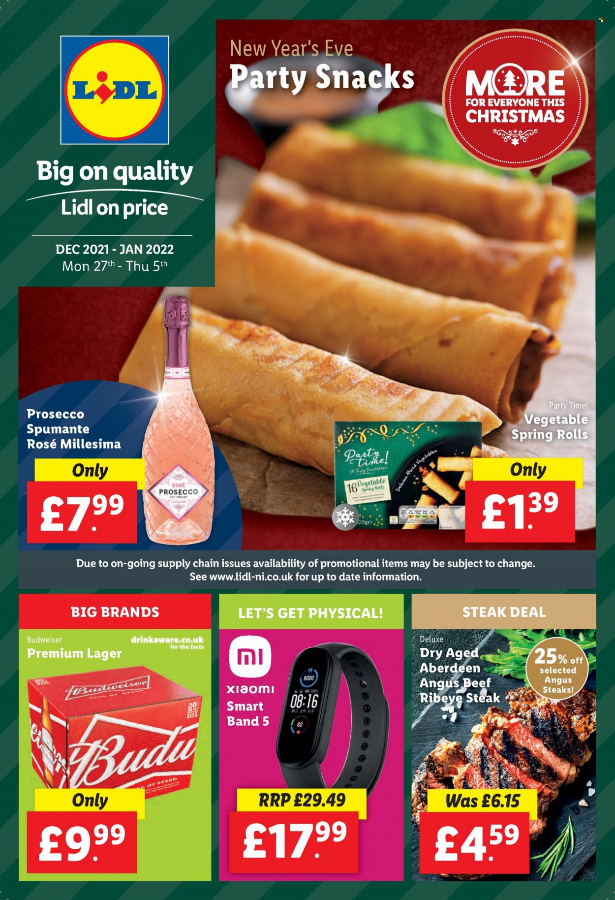 Lidl offer  - 27.12.2021 - 5.1.2022. Page 1.