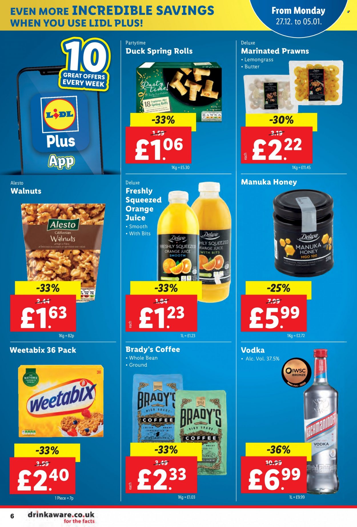 Lidl offer  - 27.12.2021 - 5.1.2022. Page 6.