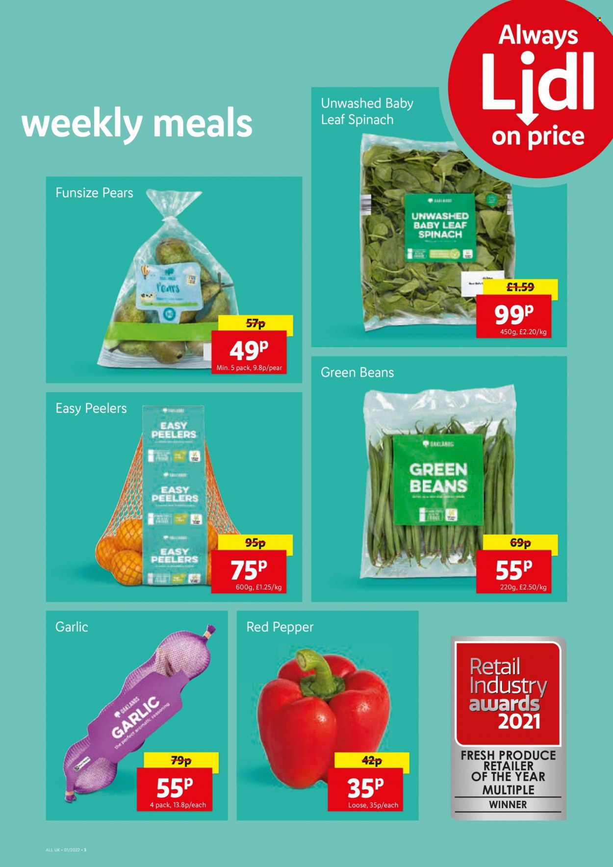 Lidl offer  - 6.1.2022 - 12.1.2022. Page 3.