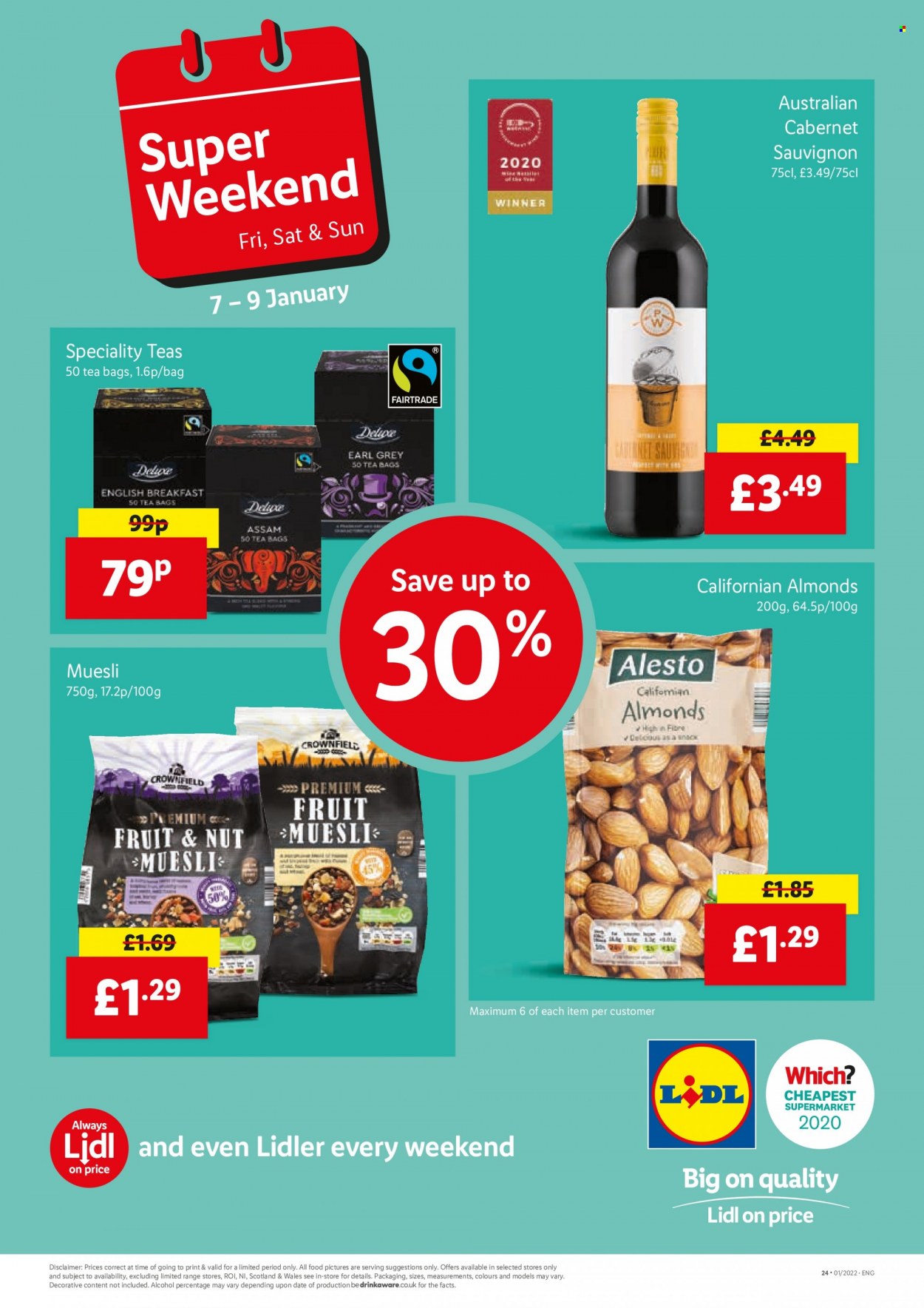 Lidl offer  - 6.1.2022 - 12.1.2022. Page 24.