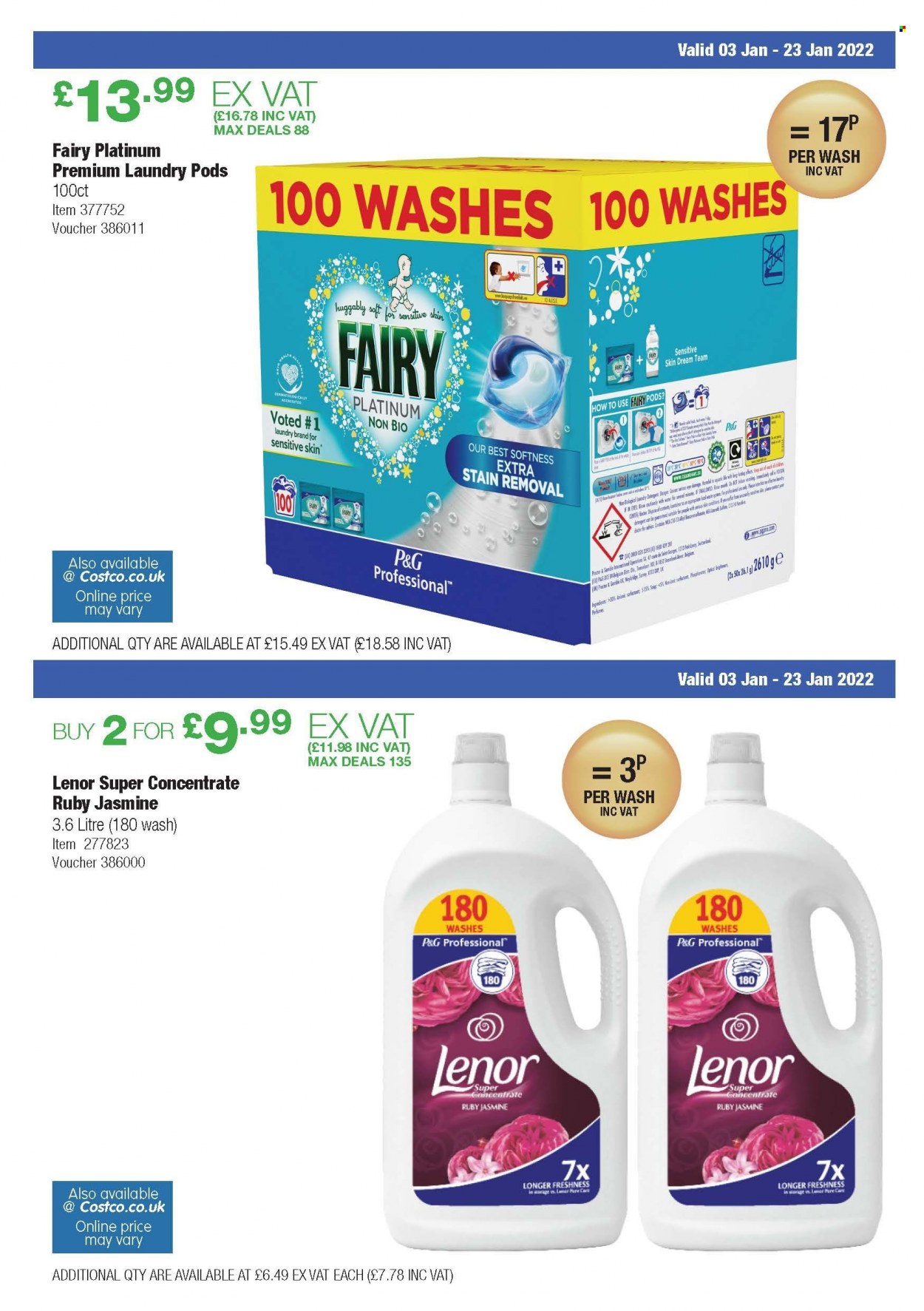 Costco offer  - 3.1.2022 - 23.1.2022. Page 16.