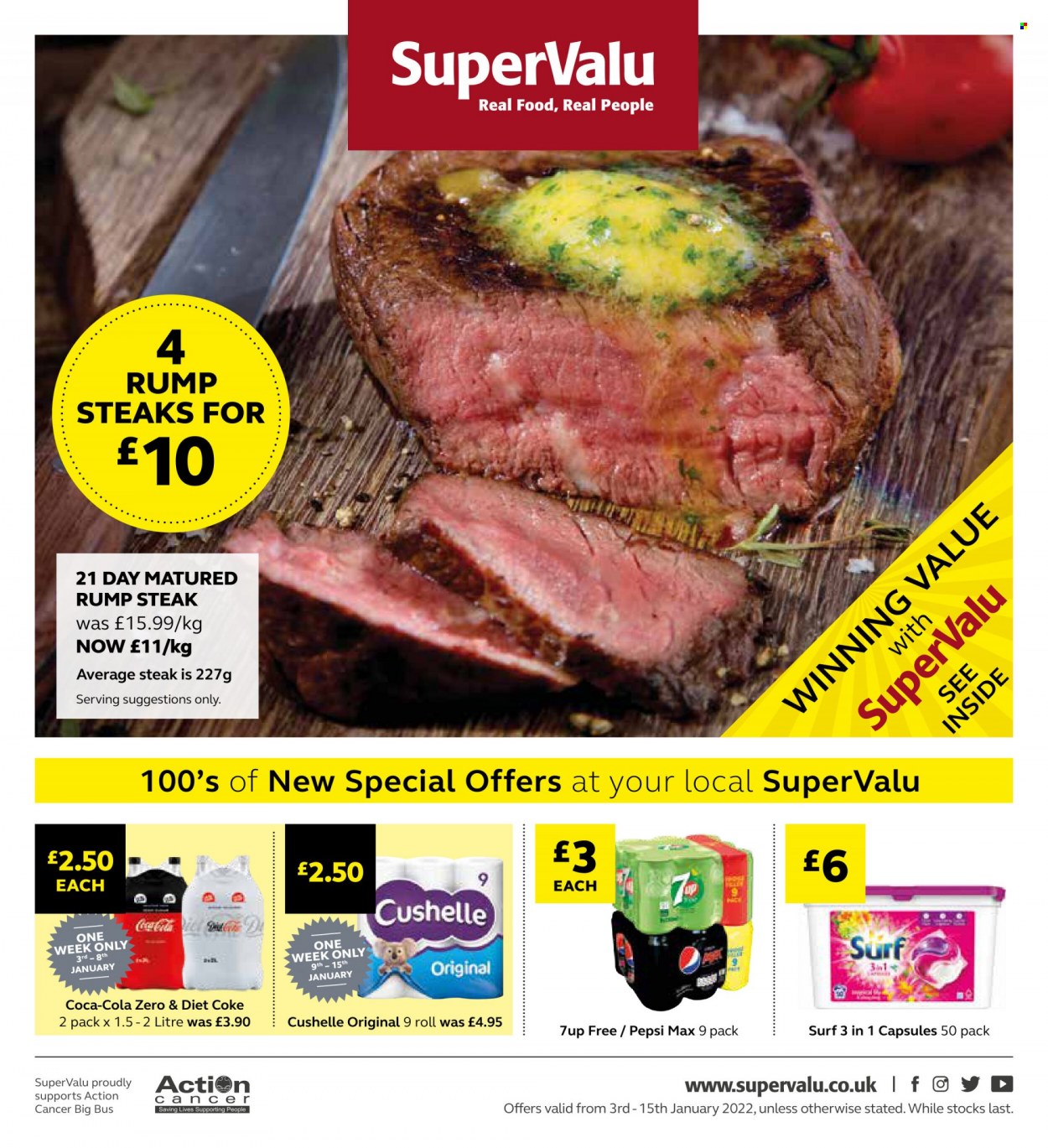 SuperValu offer  - 3.1.2022 - 15.1.2022. Page 1.