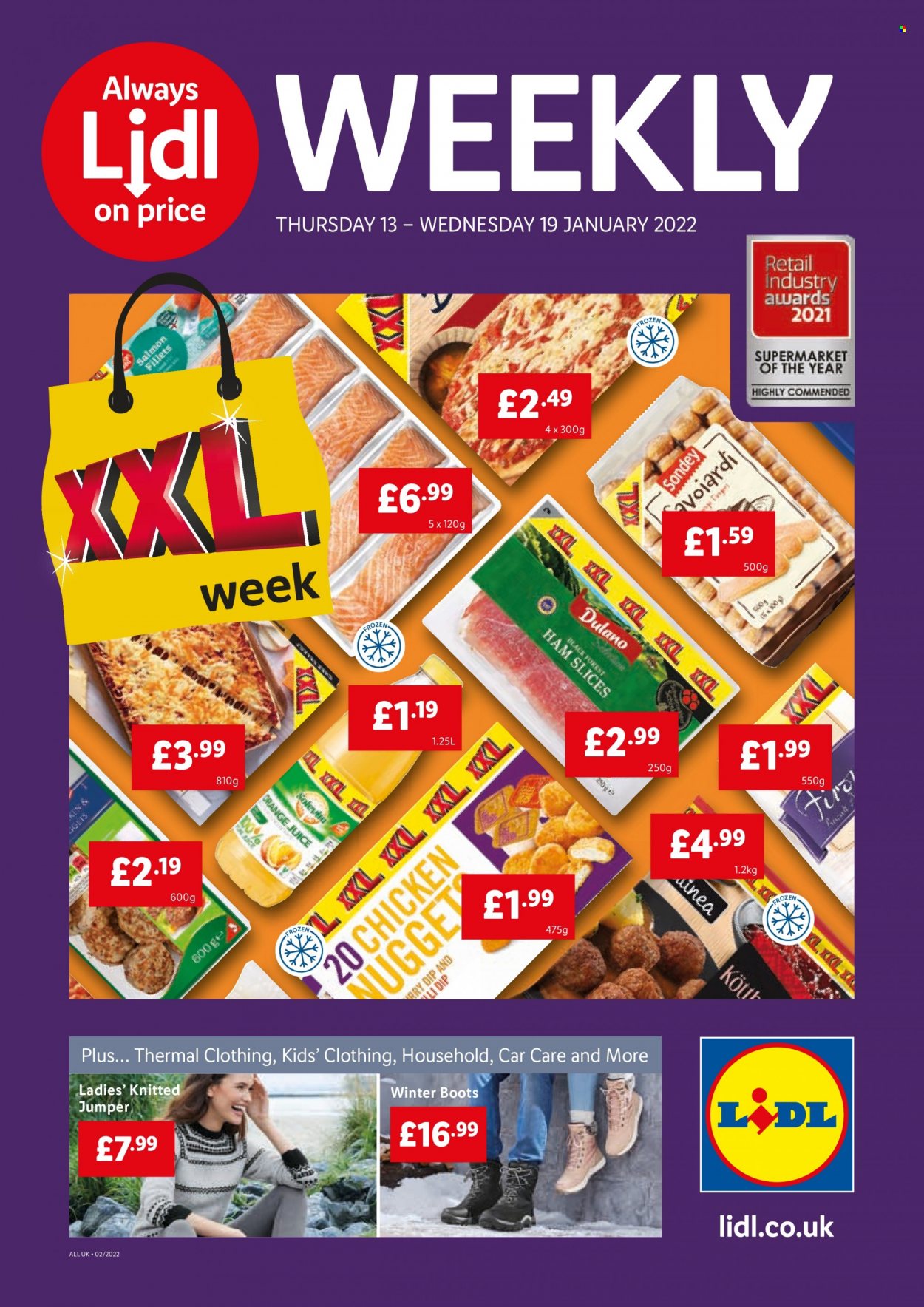 Lidl offer  - 13.1.2022 - 19.1.2022. Page 1.