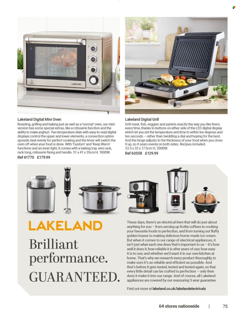 Lakeland offer . Page 75.