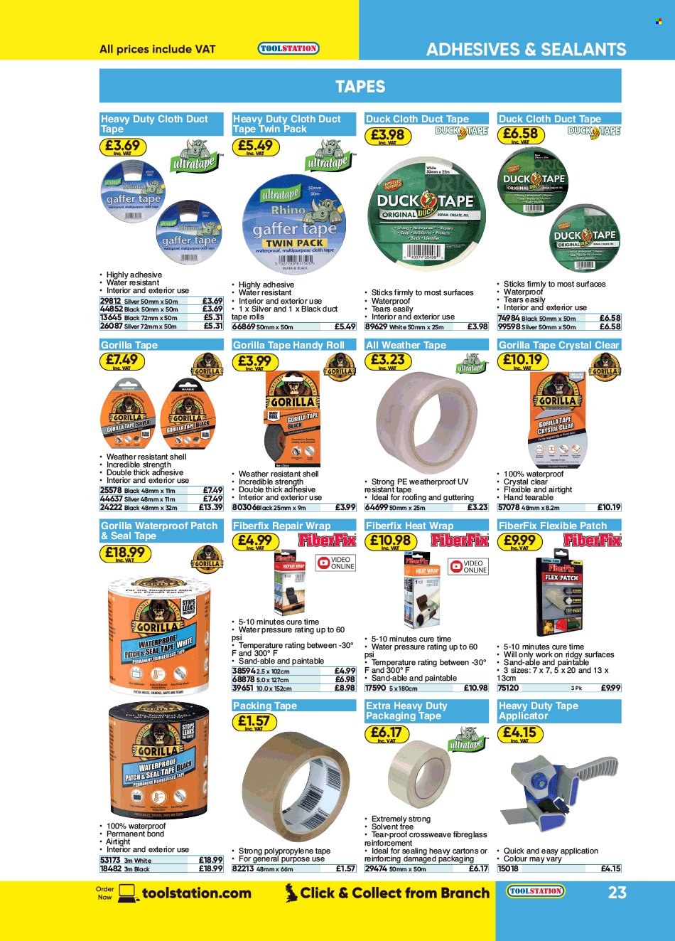 Toolstation offer . Page 23.