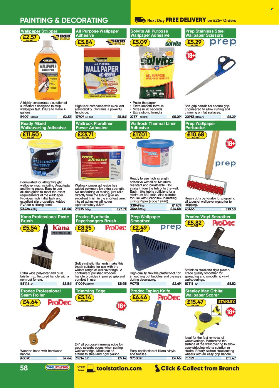 Toolstation offer . Page 58.