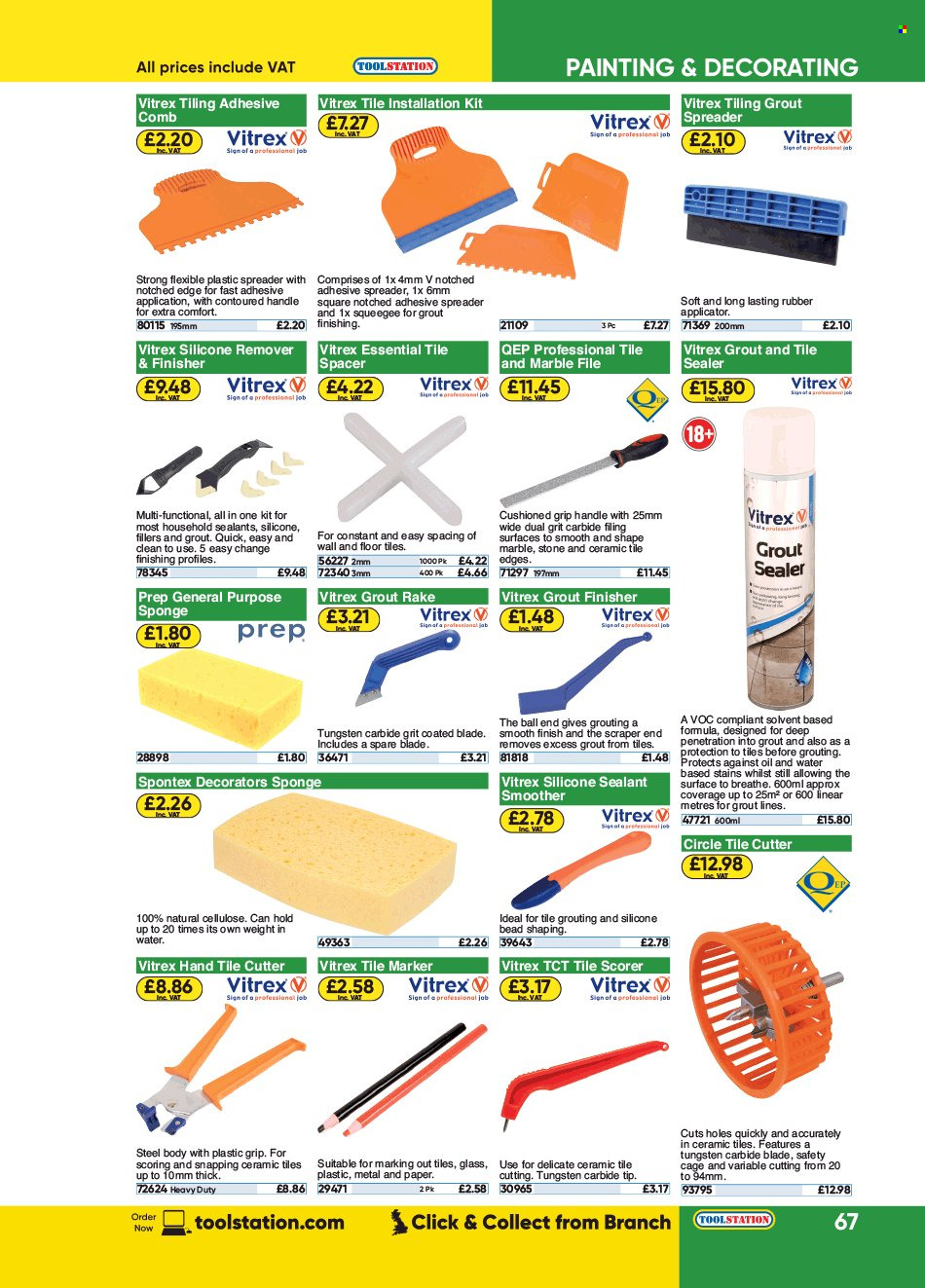 Toolstation offer . Page 67.
