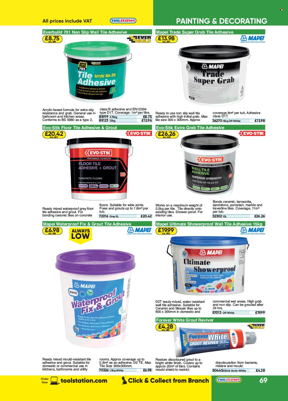 Toolstation offer . Page 69.
