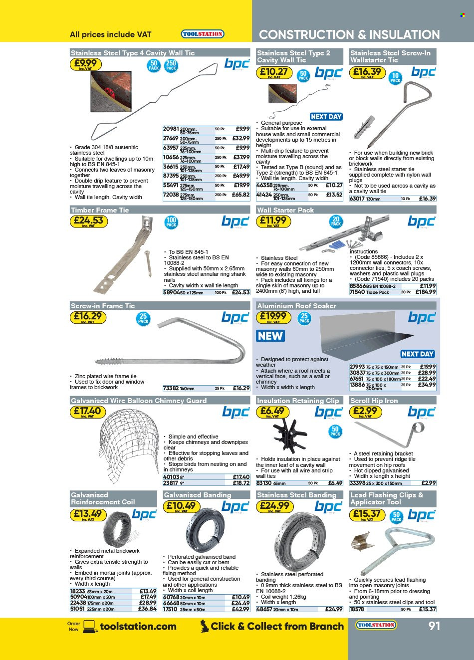 Toolstation offer . Page 91.