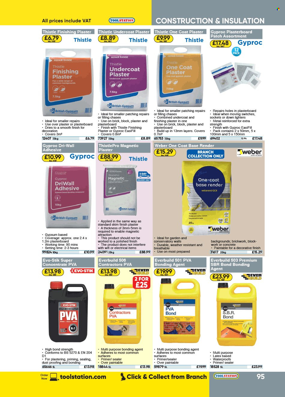 Toolstation offer . Page 95.