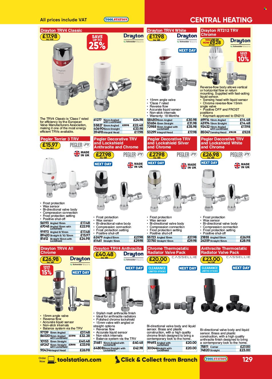 Toolstation offer . Page 129.