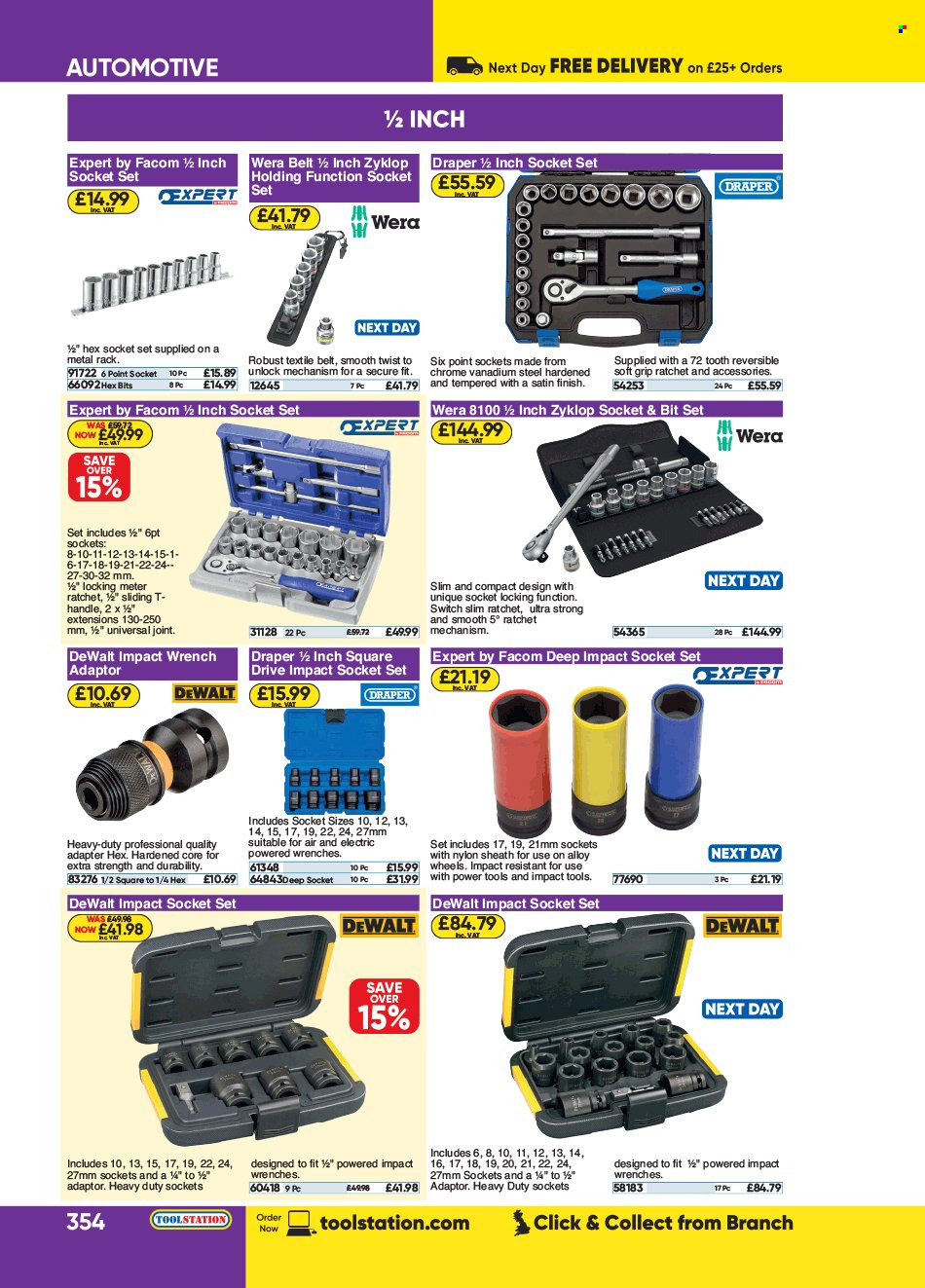 Toolstation offer . Page 354.