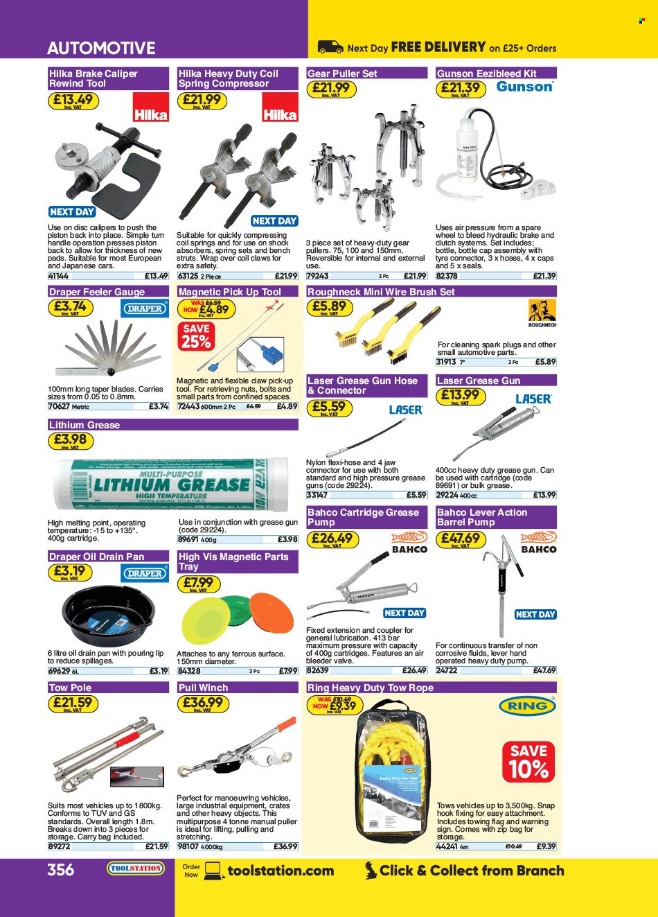 Toolstation offer . Page 356.