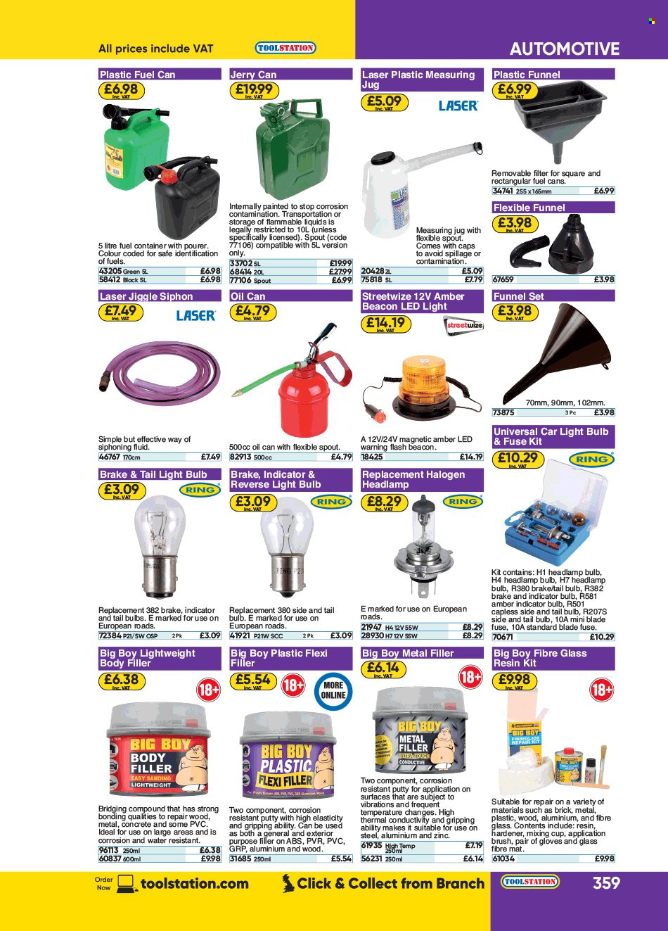 Toolstation offer . Page 359.