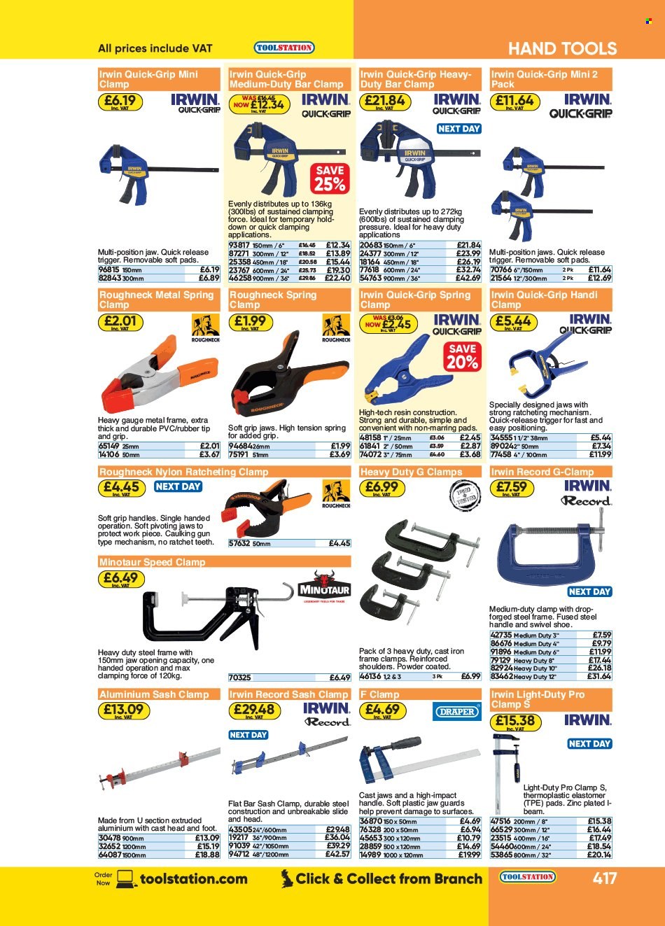 Toolstation offer . Page 417.