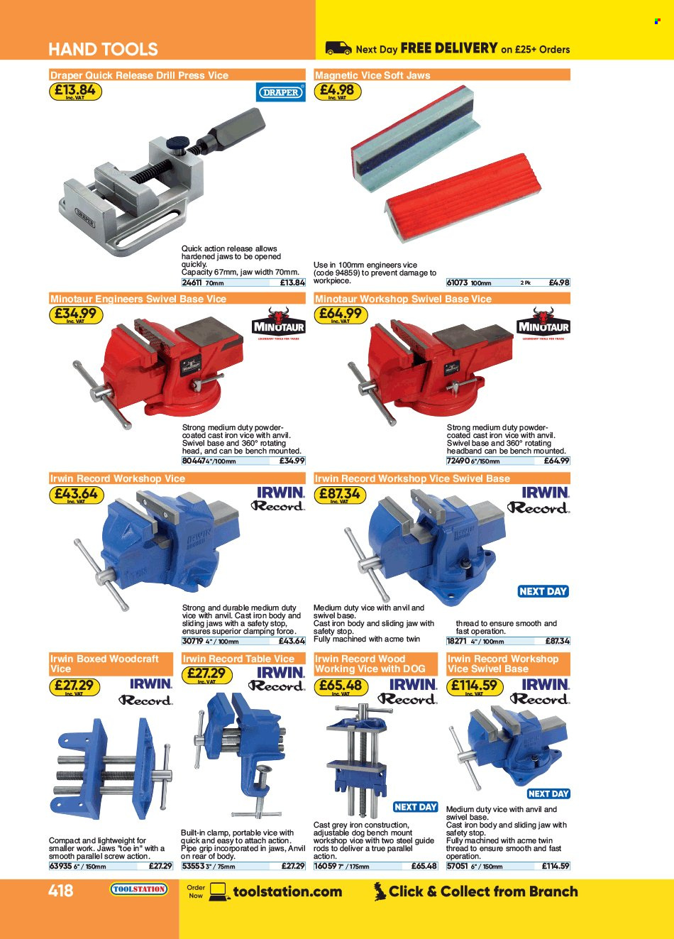 Toolstation offer . Page 418.