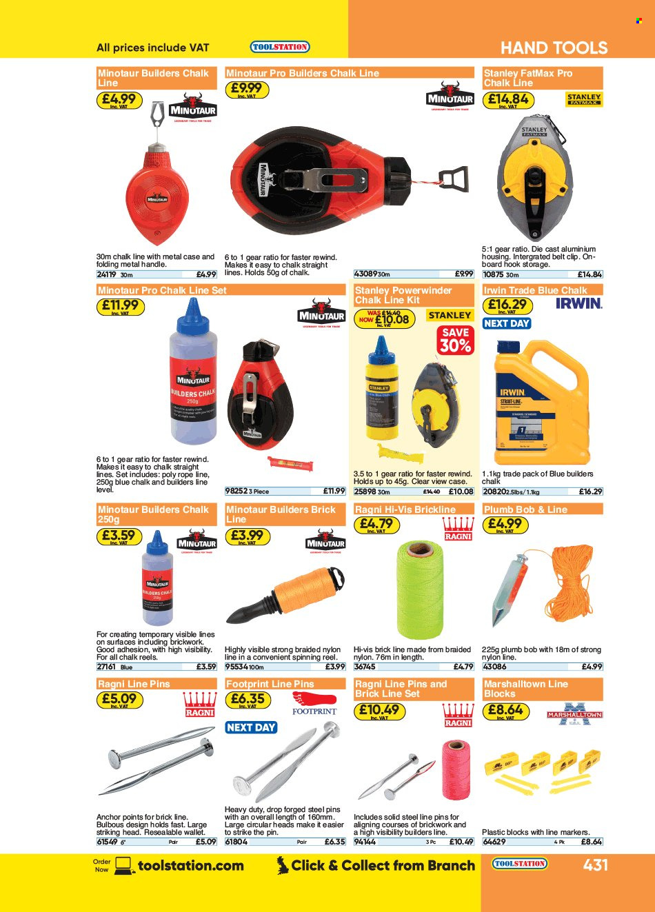 Toolstation offer . Page 431.