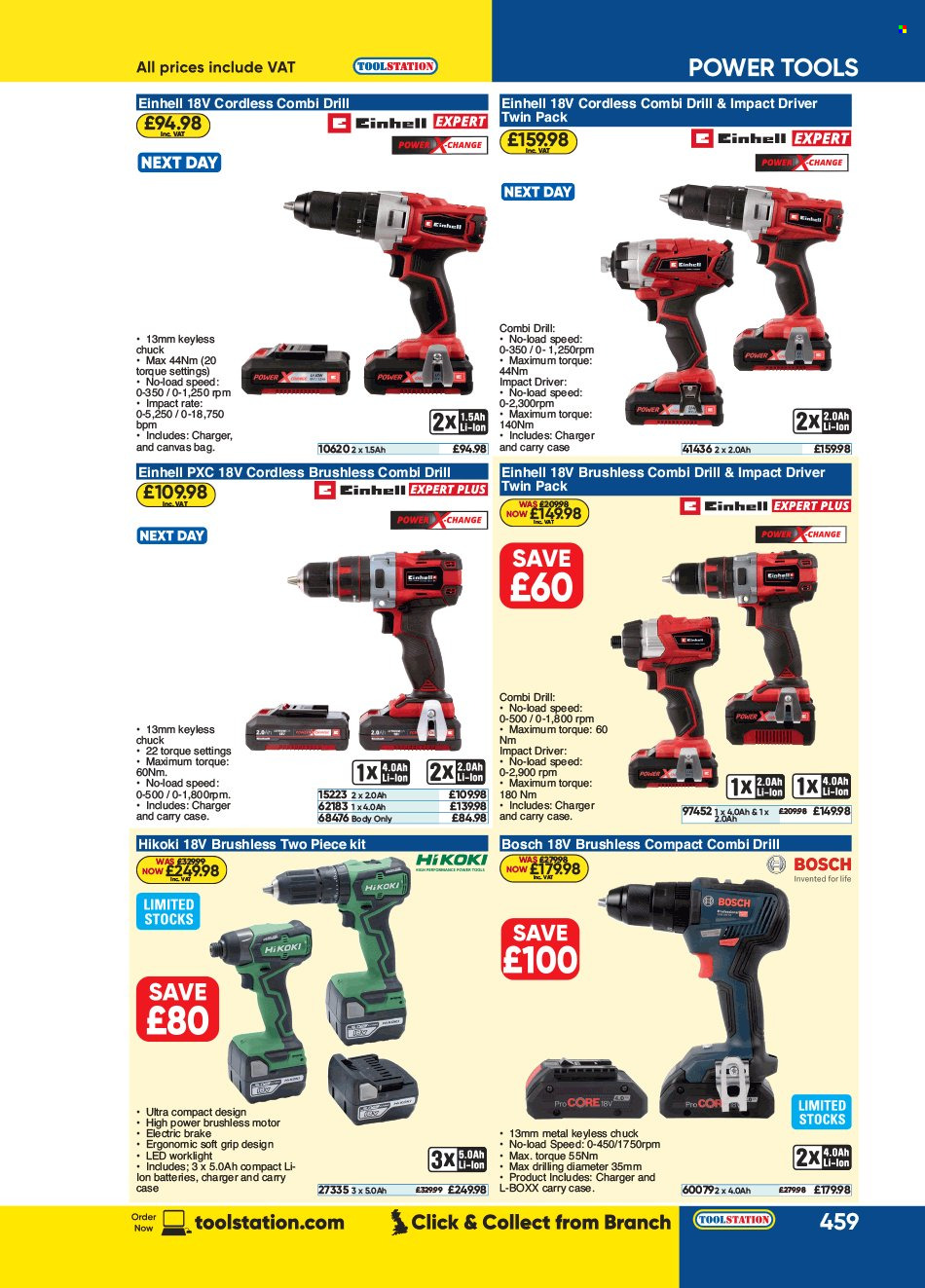 Toolstation offer . Page 459.